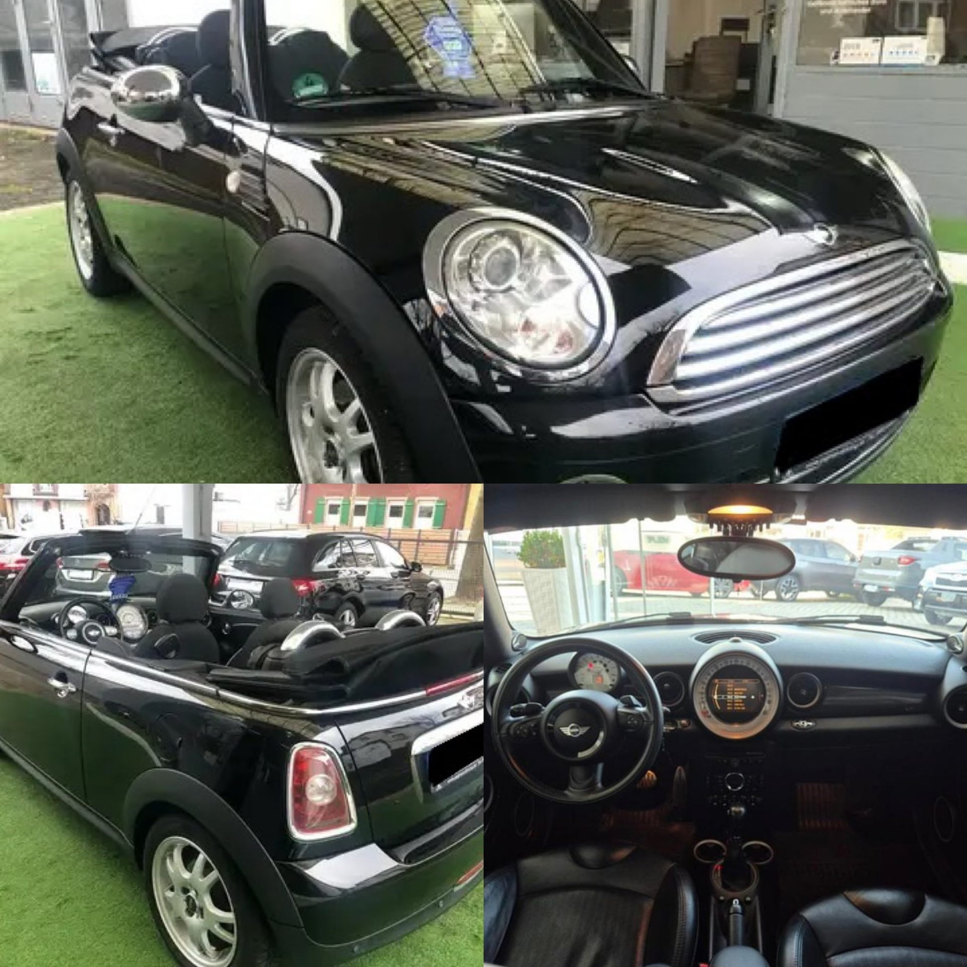 Mini Cooper Cabrio Black